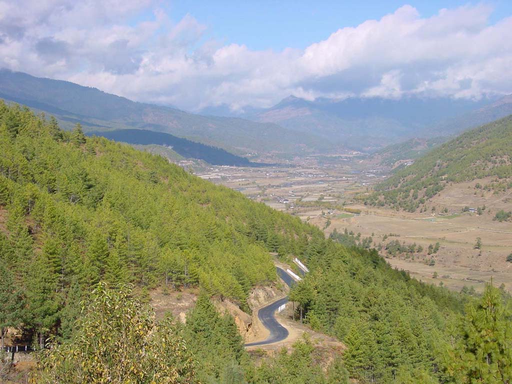 Leaving Bumthang Valley