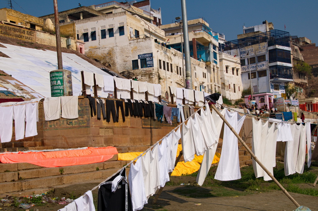 Laundry (The Ghats, Varanasi))